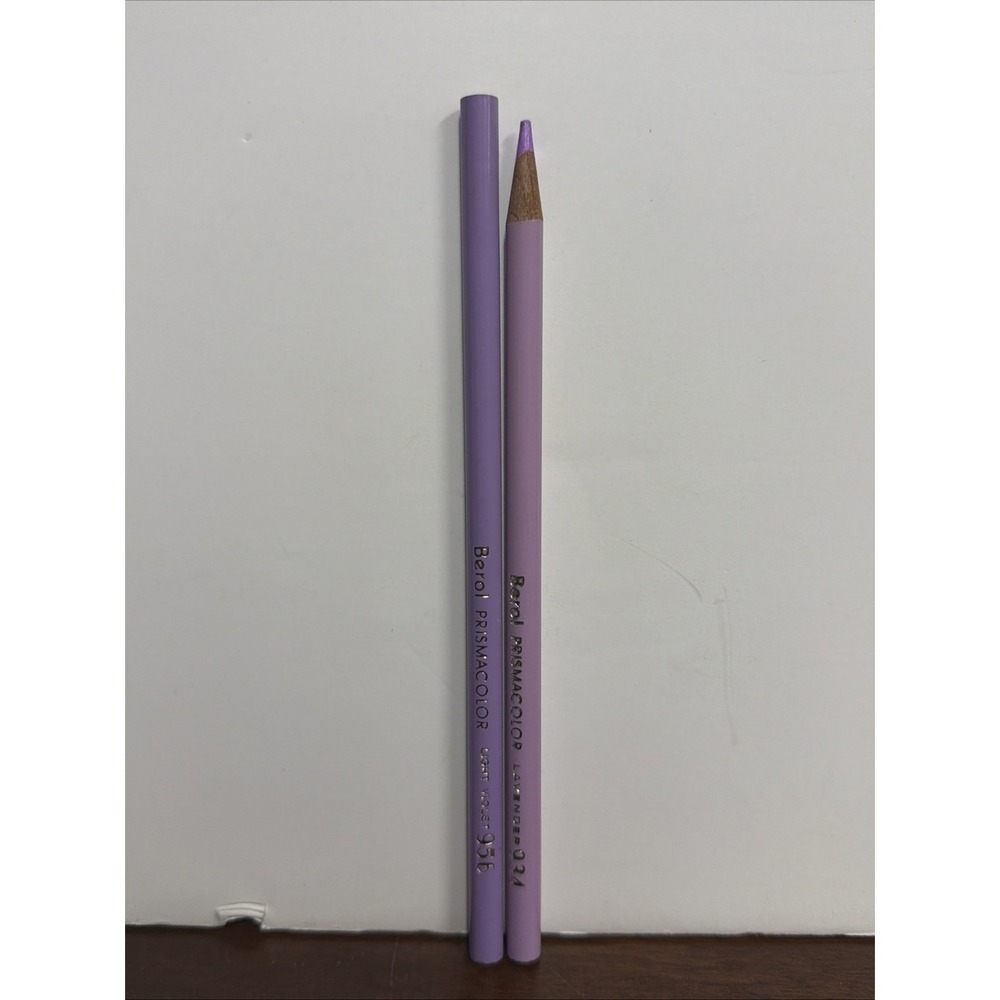 Berol Prismacolor Colored Pencil Light violet #956 Lavender #934 purple set